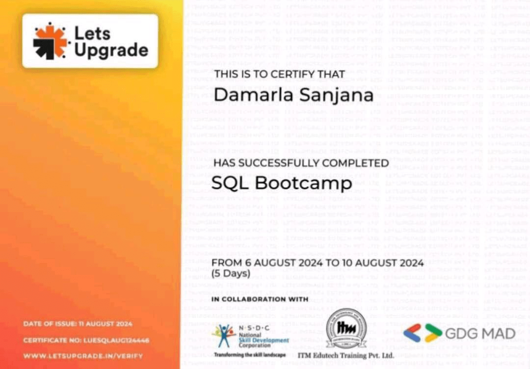 Certificate 6